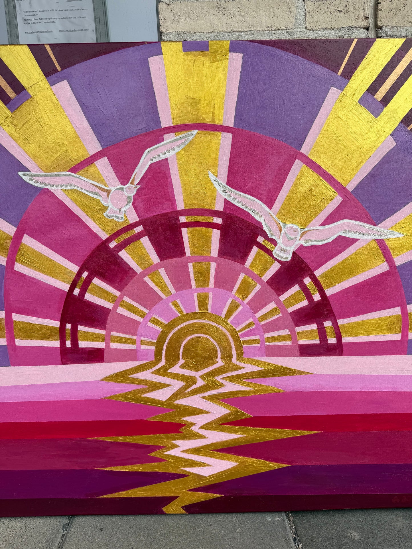 All Sunrises With You, Art Deco style