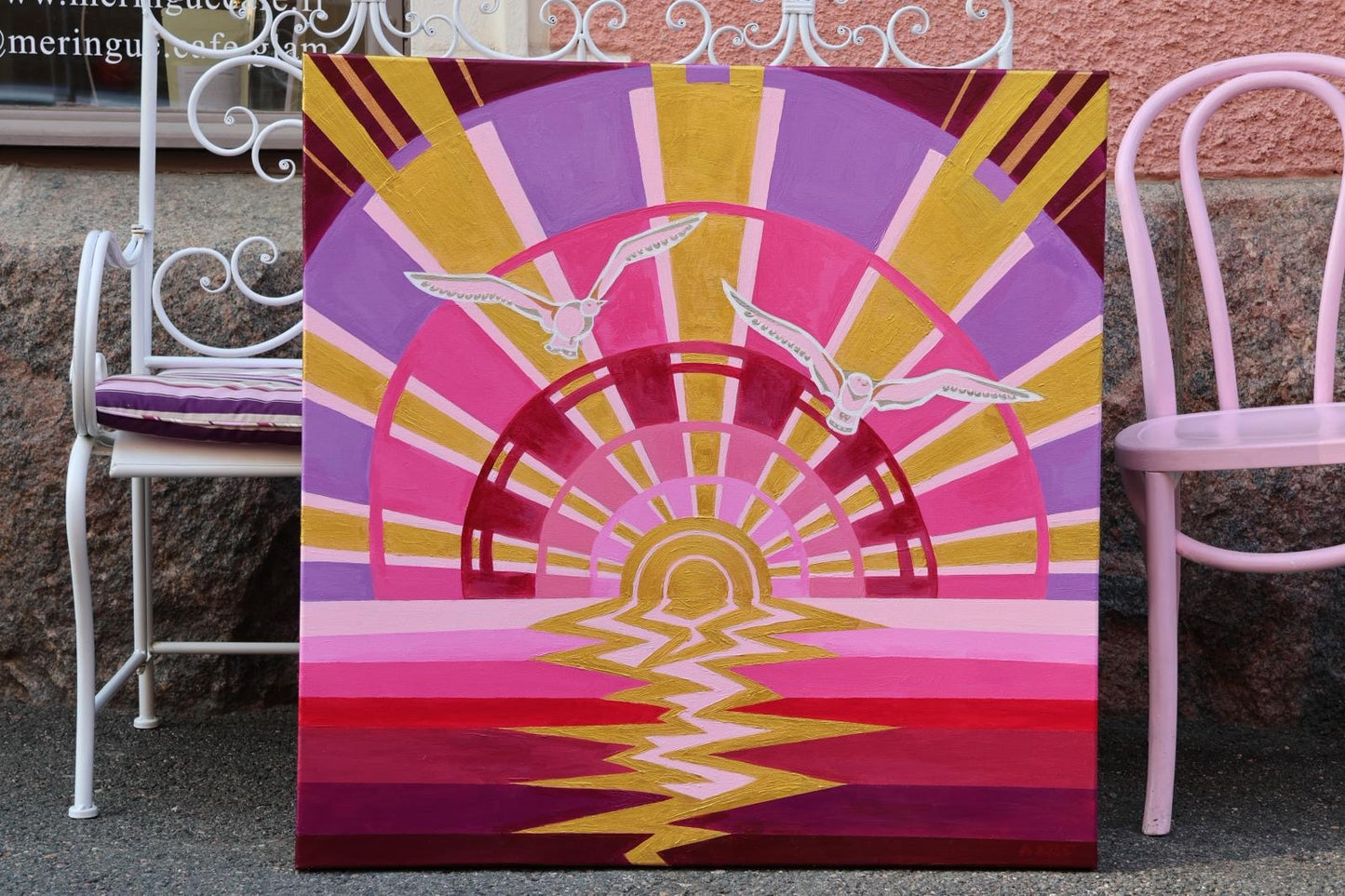 All Sunrises With You, Art Deco style